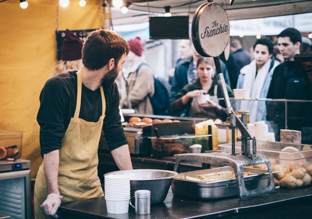 Evento gastronômico para atrair clientes